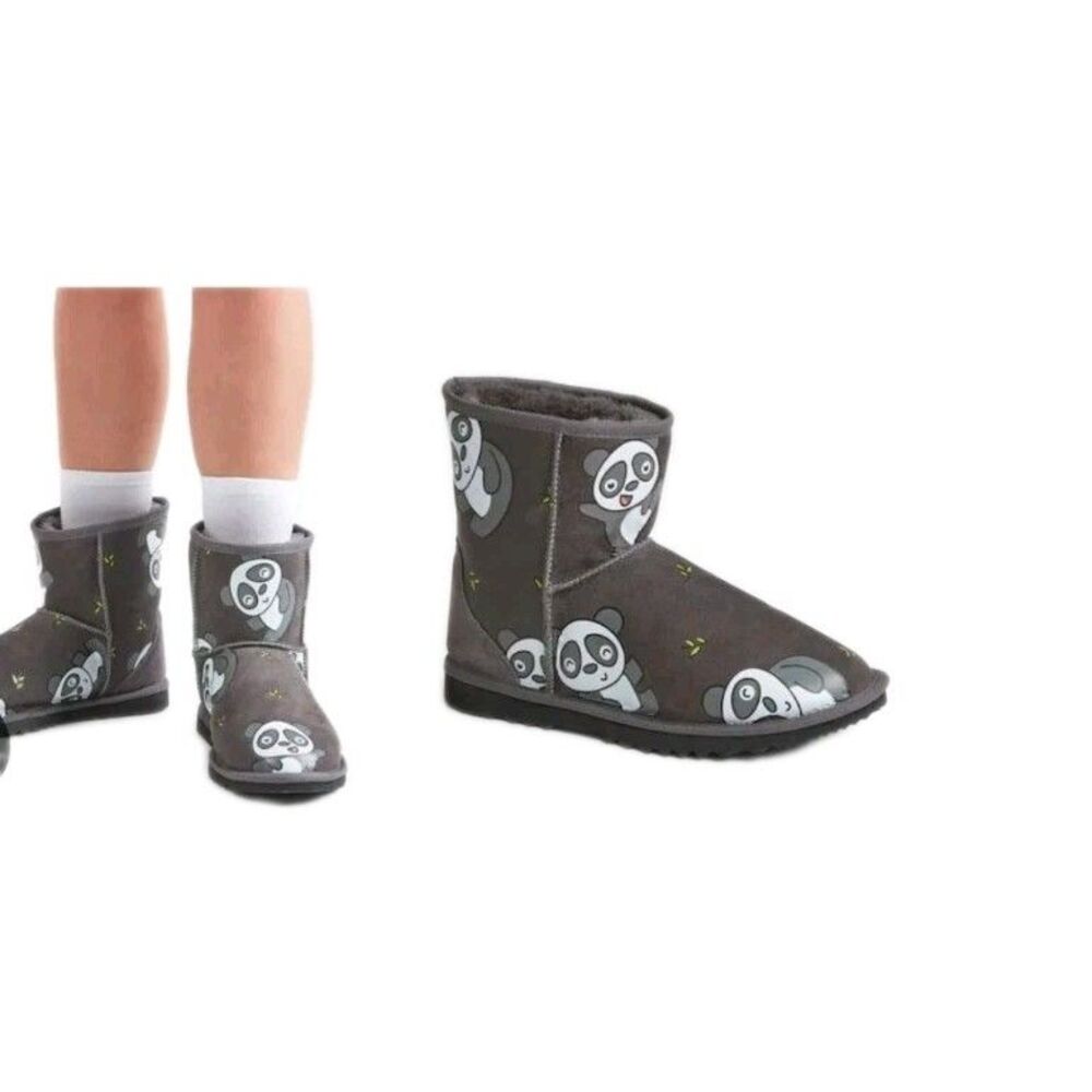 Oodie Boots Sherpa Boots Size Ladies 10 Men 9 New Without Box